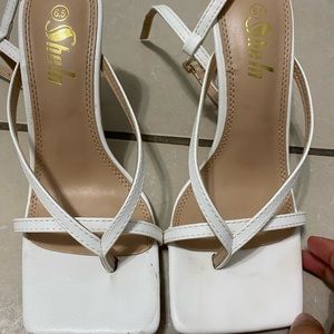 Beautiful white heels